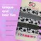 SportyBella Soccer Hair Accessories - No Crease Elastic Hair Ties, Ideal Gift for Girls Soccer Players (6pcs)