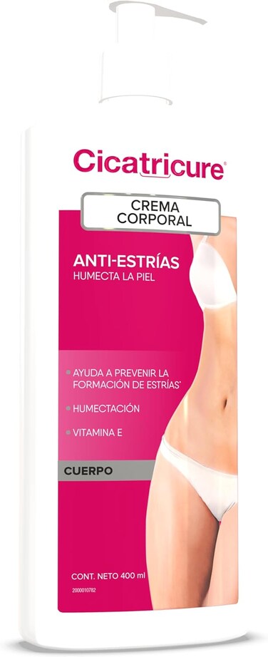 Cicatricure Anti-Stretch Mark Cream, 13.6 Fl Oz, Whole Body Moisturizer for All Skin Tones