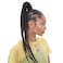 Shake-N-Go 3X BRAID 301 28" (1 Jet Black) - FreeTress Synthetic Pre-Stretch Jumbo Braiding (240g)