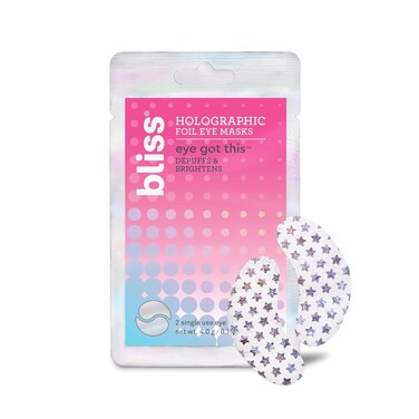 Bliss Eye Got This Holographic Foil Eye Masks - 5 Pack - Refreshing and Awakening Eyes - Reduces Puffiness and Dark Circles - Clean - Vegan &amp; Cruelty-Free