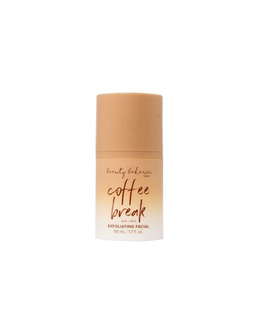 Beauty Bakerie Coffee Break AHA + BHA Exfoliating Facial, Skin Care Products for Healthy, Glowing Skin, Face Exfoliator with Refreshing Formula, Exfoliant &amp; Skincare Essential, 1.7 fl oz.