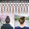 40 Pcs Plastic U Shaped Hair Pins Grip Pins Fast Spiral Hair Braid Twist Styling Clip Pin for Lady, Girl, Women (Black + Brown)