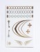 Gaia-Primal Divinity; powerful &amp; Sophisticated Goddess Glitz Tattoo Jewelry (1 envelope)