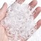 2000 Pack Mini Rubber Bands Elastic Hair Bands Soft Hair Ties with Box for Hair Braiding Hair Wedding Hairstyle(Clear)
