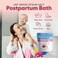 Postpartum Sitz Bath Soak (2 Lbs) Postpartum Care for New Moms Bath Salt with Essential Oils in Easy Press-Lock BPA-Free Pouch Made with Natural Ingredients Made in USA
