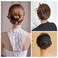 French Hair Pin for Women Wooden Rosewood Hair Sticks for Buns Chinese 3-prong Cute Hair Fork for Long Hair(Ebony)