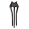 French Hair Pin for Women Wooden Rosewood Hair Sticks for Buns Chinese 3-prong Cute Hair Fork for Long Hair(Ebony)