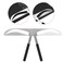 Eyebrow Mapping Tool,Eyebrow Patterns DIY Stencil, Stainess Steel Eyebrow Ruler Measurement Microblading Permanent Gold Ratio Positioning Tool(European Eyebrow)