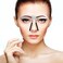 Eyebrow Mapping Tool,Eyebrow Patterns DIY Stencil, Stainess Steel Eyebrow Ruler Measurement Microblading Permanent Gold Ratio Positioning Tool(European Eyebrow)