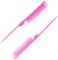 3 Row Styling Comb For Detangling, Defining And Separating Curls (Pink)