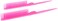 3 Row Styling Comb For Detangling, Defining And Separating Curls (Pink)