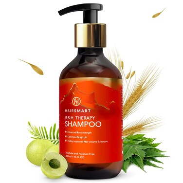 Hair Growth Shampoo &ndash; Organic Shampoo with Ginger, Amla &amp; Neem for Thicker, Healthier Hair (Shampoo.)