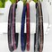 6 PCS Rhinestone Headband Headwear with Teeth Hair Hoop Head Band Hair Band Non-slip Teeth Hairband for Women (Double row crystal)