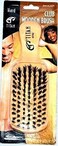 New Club Wooden Unisex Reinforced Boar Bristle Hair Brush