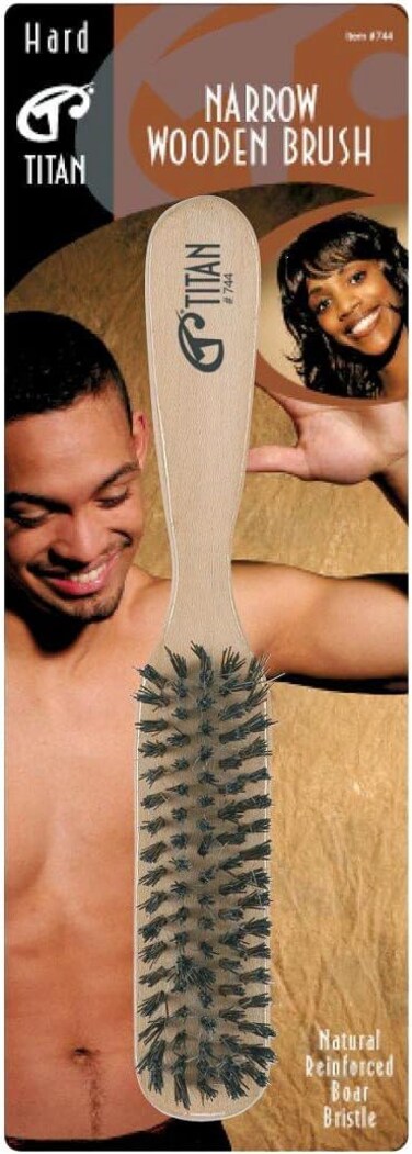 Titan NARR Brush HRD BRSTLE NAT