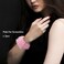 2pcs Pink Furry Hair Scrunchies Cute Hair Bands with Faux Rabbit Fur Elastic Hair Ties Hair Bobbles Ponytail Holders Girls Women Hair Accessories
