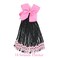 Kids Ponytail Extension With Beads Box Braids Hair Extensions For Kiddie Synthetic Hairpieces With Bows Protective Easy Fashion Hairstyle For Baby Girls Toddler Gift (Pink, Box-9inch)