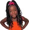 2Packs Kid Ponytail Braid Hair Extensions With Curly Ends Protective Hairstyle For Kids Adorable Gifts For Girls Detachable Hairpiece With Bow (Pink Bow, Box-12inch)