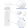 ELANE 4PCS Hair Oiler Comb Bottle, Root Applicator for Scalp Oil and Hair Oiling, 6oz (pink, purple, white, black)