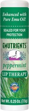 Montana Emu Ranch Natural Lip Balm 0.25 Ounce - Peppermint - Long Lasting Lip Therapy with Emu Oil