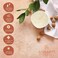 Scented Whipped Shea Butter for Skin   African Body Butter for Women w/Coconut, Almond Oil (Juicy Peach Souffle, 8 oz)