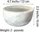 Marble Shaving Bowl，Handcrafted White Marble Later，Shaving Soap &amp; Cream Bowl for Men，Lather Mug with Interior Grooves Builds a Rich.