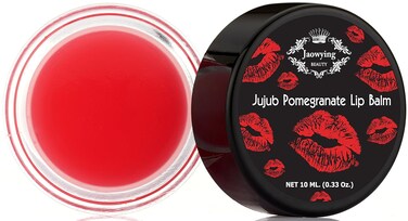 Pomegranate Lightening Lip treatment for Dark Lips - Rich shea butter, Softens, Hydrates and Nourishes - Net 0.33 Oz (10 g.)