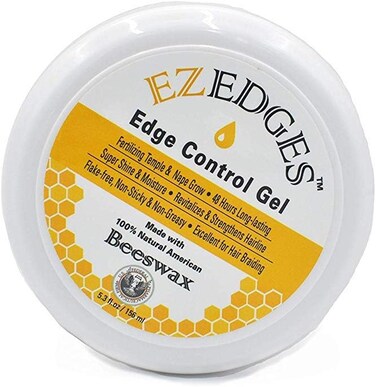 Edge Control Gel ｜ Super Shine &amp; Moisture ｜ Flake-Free, Non-Sticky &amp; Non-Greasy ｜ Excellent for Hair Braiding