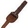 Hide &amp; Drink, Leather Double Edge Safety Razor Protective Case, Shaving Travel Pouch, Handmade (Bourbon Brown)
