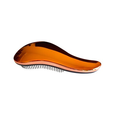 Hair Detangling Brush, Full Size Electroplated Hair Brush with Smooth Handle for All Hair Styles (Rose Gold)
