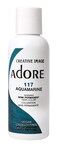 Adore Semi-Permanent Haircolor #117 Aquamarine 4 Ounce (118ml) (6 Pack)