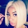 Blonde Bob Wig Human Hair Short Straight 613 Bob Lace Front Wig Medium Size Cap Brazilian Remy Hair Pre plucked Hairline with baby hair