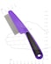 Multifunctional Stainless Steel Fine-Toothed Dandruff Comb, Professional Scalp Care Tool, Suitable for Children and Adults (Purple)