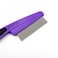 Multifunctional Stainless Steel Fine-Toothed Dandruff Comb, Professional Scalp Care Tool, Suitable for Children and Adults (Purple)