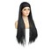 Hair Headband Box Braids Wig for Women Long Braided Synthetic Wig Stylish and Versatile Jumbo Box Braided Wig (1B)