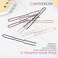 U Shaped Bobby Pins for Thick Bun Hairstyle, Ballet Hairpins for Women Girl Large Bunheads 2.4in 100pcs (Black)