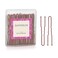 U Shaped Bobby Pins Hair Brown, Bun Hair Pins for Women Styling Long Large Metal Updo Ballet Dance Accessories 2.4 in
