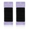 Black Elastics Hair Ties, Ponytail Holders No Metal Hair Bands Scrunchies Braid Accessories for Women Girls Thick Damage-free 4mm 50 Pieces