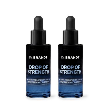 Dr. Brandt Drop of Strength All-Day Strengthening Serum - 0.5 fl oz, Pack of 2 - Enhances Skin Resilience &amp; Provides Instant Hydration