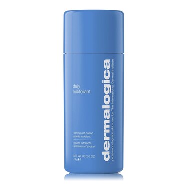 Dermalogica Daily Milkfoliant, Face Exfoliator, Powder Scrub Exfoliant with AHA and BHA - Calming, Polishing and Hydrating Skin, Oat-Based, Vegan Product