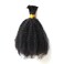 ZigZag Hair Afro Kinky Curly Human Hair Bulk 100% Unprocessed Virgin Brazilian 4B 4C for Braiding 16 inch Sew-In Hair Extension