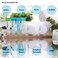 Face &amp; Body Soap with Cucumber-Melon Fragrance, Travel Size Hotel Amenities Biodegradable/Recyclable Frosted Sachet, 1oz / 30gm, Pack of 288