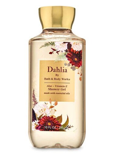 Bath &amp; Body Works Dahlia Shower Gel Wash 10 Ounce (packaging varies)