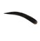 Black Eyebrow Extensions Strips for Women False Eye Brows Human Hair Invisible Lace (1B#-Natural Black)