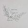 GORAIS Bride Wedding Hair Vine Flower Hair Piece Rhinestone Bridal Headpiece Hair Accessories for Women