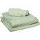 ForPro Professional Collection Premium Microfiber 3-Piece Massage Sheet Set, Sage, Ultra-Light, Stain, and Wrinkle-Resistant, Includes Flat, Fitted Sheet and Massage Face Rest Cover