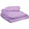 ForPro Professional Collection Premium Microfiber 3-Piece Massage Sheet Set, Lavender, Ultra-Light, Stain and Wrinkle-Resistant Includes Massage Flat and Fitted Sheet and Massage Face Rest Cover