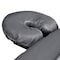 ForPro Premium Microfiber Face Rest Cover, Cool Grey, Ultra-Light, Stain and Wrinkle-Resistant, for Massage Tables