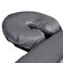ForPro Premium Microfiber Face Rest Cover, Cool Grey, Ultra-Light, Stain and Wrinkle-Resistant, for Massage Tables