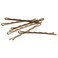 ForPro Professional Collection Bobby Pins (400-Count Approx), Bronze, 2" L, Ball-Tipped, Crimped, Non-Slip, Non-Damaging, 1 Lb.
